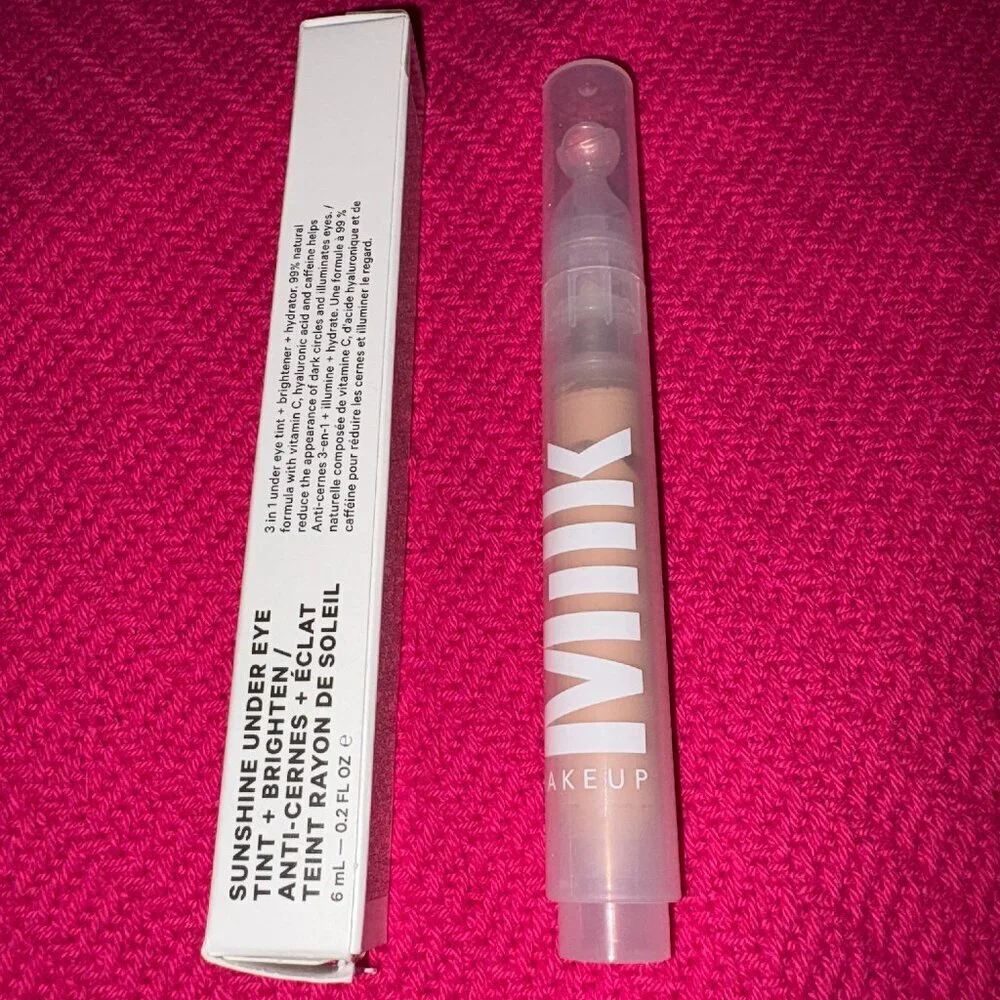 Milk Makeup Sunshine Under Eye Tint + Brighten Full Size New